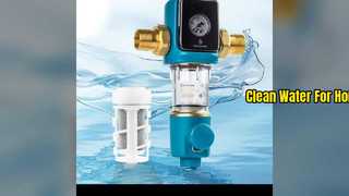 Flushable Water Filter Clean Your Whole House