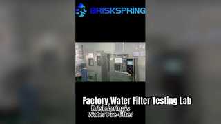 How Water Filters Are Tested | Inside BriskSpring Water Filter Testing Lab