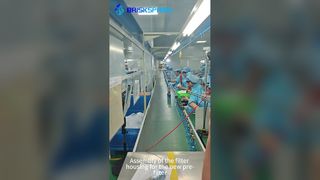 Assembly of the filter housing for the new pre-filter