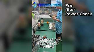 Power Check for BriskSpring's Pre-filter