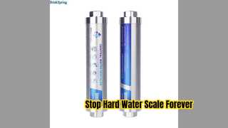 Stop Hard Water Scale With This Salt Free Descaler