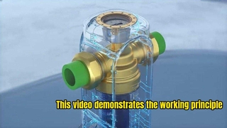 Disc pre-filter working principle demonstration video