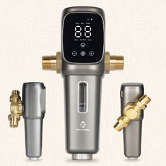 NSF Certified Clear Bottle Sunlight Protective Cover ABS Automatic Spin Down Water Pre Filter