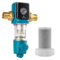 22 GPM Flow Rate Water Pre Filter with Adjustable Filtration and Self-cleaning Design