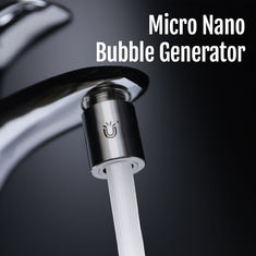 Micro Nano Bubble Faucet Aerator Ultra Fine Bubble Generator with One Hundred Billion per Liter Bubble QTY 0.001-0.1 MM Bubble DIA and 20% Water Saving