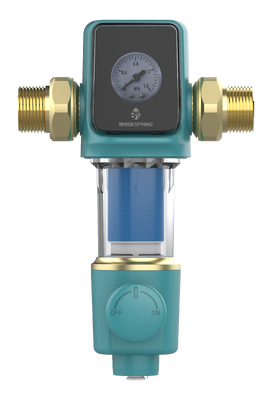 Upgraded Spin Down Sediment Water Pre Filter with Stacked Disc Filtration Technology and Automatic Self-Cleaning for 22 GPM Flow Rate