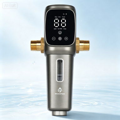 Fully Automatic Whole House Water Pre Filter with 40 Micron Precision Filtration and SUS 316L Stainless Steel Mesh