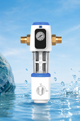 BriskSpring N1-2C-BS Whole House Sediment Pre-Filter with 40 Micron Filtration and SUS316L Stainless Steel Mesh