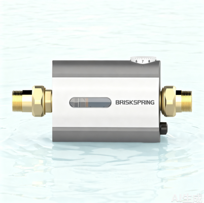 40 Micron Precision Whole House Water Prefilter with Self-Cleaning Design and 7T/H High Flow Rate