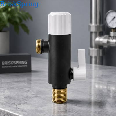 BriskSpring M81-BS MSAP Bioactive Anti-Scale Water Filter with 99% Scale Inhibition and 400 Micron Filtration