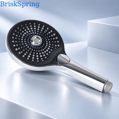 SUS304 Micro Nano Bubble Shower Head 3 Spray Modes Water Saving Handheld Shower for Bathroom