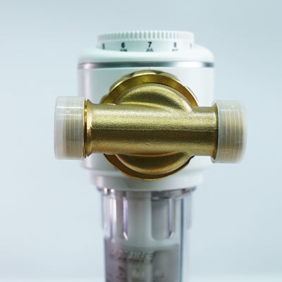 0.15Mpa Automatic Water Pre Filter Water Softener Pre Filter Micron For Rust Algae Red Worm