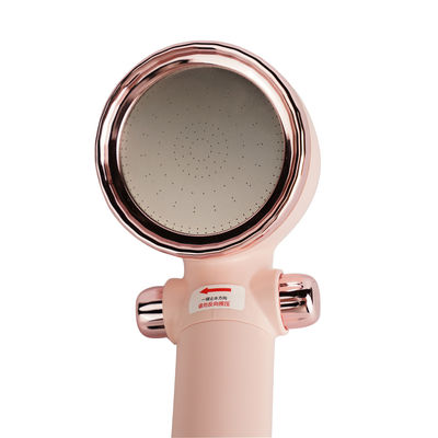 0.55Mpa Pink Filtered Shower Head Vitamin C Filtered Detachable Shower Head