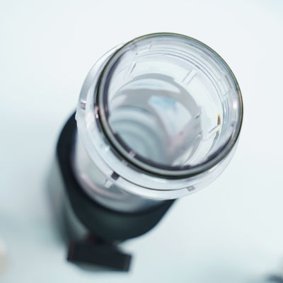 Spin Down Sediment Water Pre-Filter with Scrapper, 40 Micron Reusable Flushable Pre-Filtration System