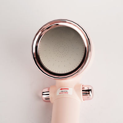 High Pressure Three Channels Filtered Shower Head 6.2L/Min Shower Water Filter For Hair