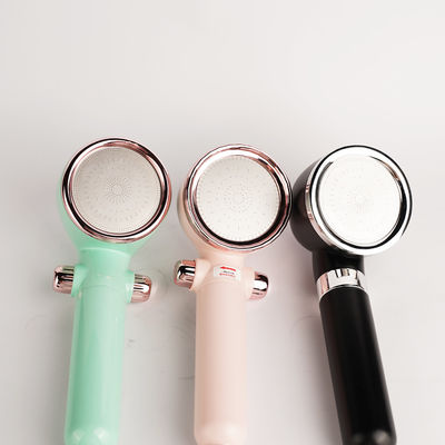 High Pressure Three Channels Filtered Shower Head 6.2L/Min Shower Water Filter For Hair