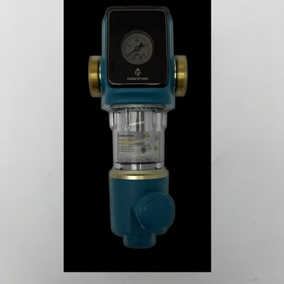 Double Scratching Water Pre Filter Brass Fittings 5T For Whole Household
