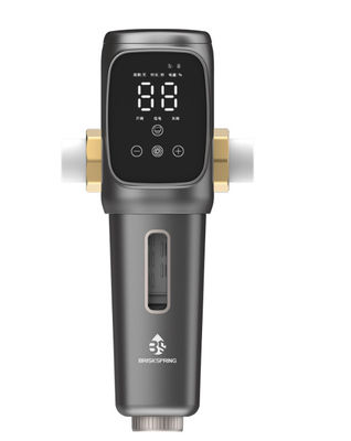 Reusable Spin Down Sediment Water Filter 40 Micron With Auto Clean And Discharge Function