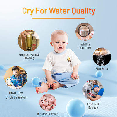 Whole House 40 Micron Water Sediment Filter For Well and Municipal Water