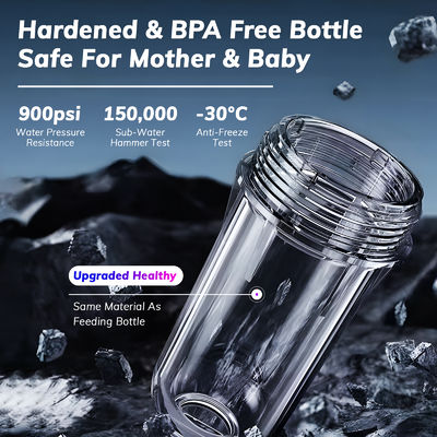 Automatic Flushing And Drainage Reusable Whole House Water Filter 360 Degree Rotatable Head
