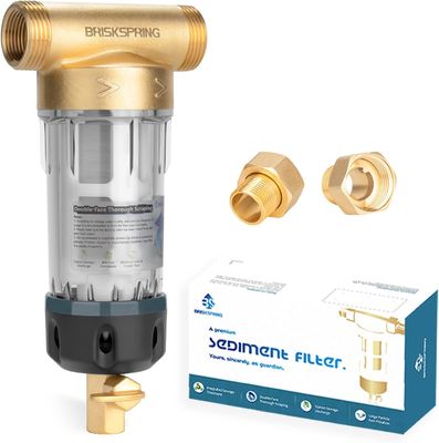 BPA Free 40 Micron Spin Down Sediment Filter Prevent Scale And Corrosion