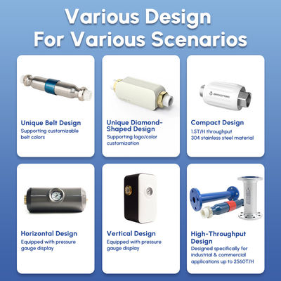 Home Saltless Water Descaler System with Eco-Friendly Physical Technology