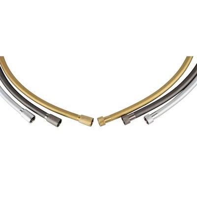 Briskspring Flexible Shower Hose Brushed Gold Silicone