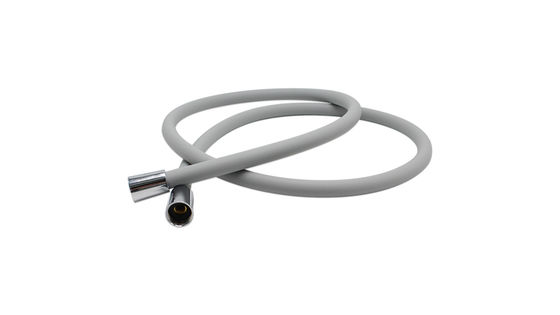 Drain Flexible Silicone Shower Hose Extension With Anti Kink Design And Brass Fitting