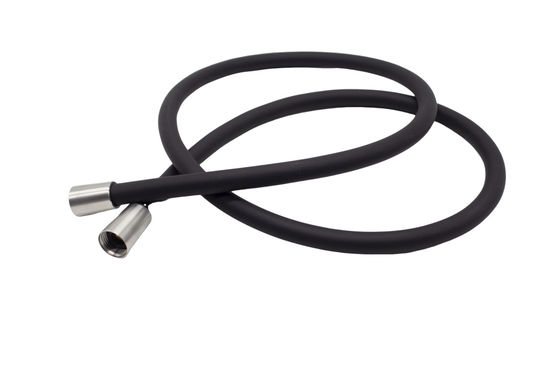 Flexible Extra Long Explosion Proof Silicone Shower Hose with SUS304 Brushed Nuts