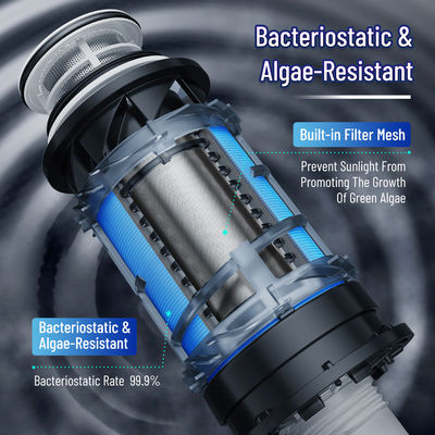High-Efficiency Dual Disc Prefilter for Whole-House Water Filtration Solution