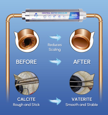 Innovative Durable Non Toxic Whole House Central Water Descaler With SAAS Technology for Residential Water Treatment