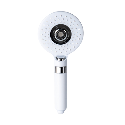 Micro Nano Bubble Handheld Shower Head 130mm Chrome 3 Spray Modes