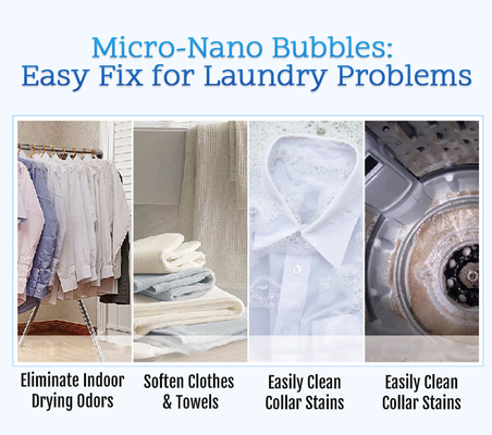 Ultra Fine Bubble Generator for Washing Machines 0.1-50 Microns