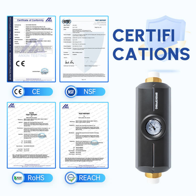 Durable Water Safety Water Softener Descaler with SAAS Chips for Household Water Systems