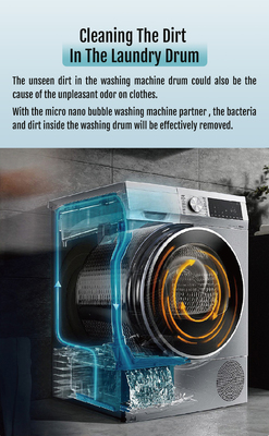 Ultra Fine Bubble Generator 0.1-50 Microns for Washing Machine 20% Water Saving