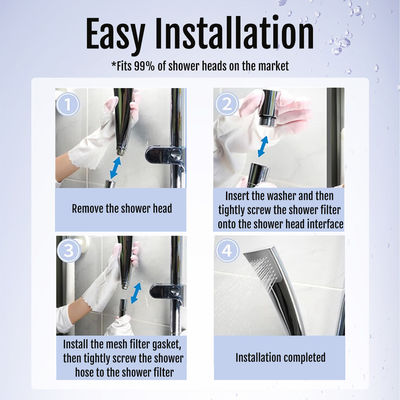 Luxury Brass & Stainless Steel Bubble Generator | Ultra-Fine Shower Purification