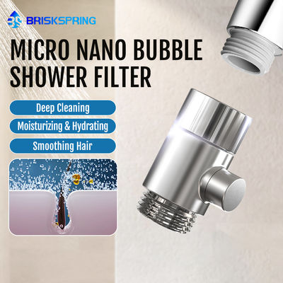 Ultra Fine Bubble Generator with 0.1-50 Microns Bubble Size for 300% Pesticide Residue Removal and 100 Million Bubbles/ml Deep Pore Cleansing