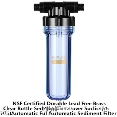 40-300μm Filter Rating 6T/H Flow Rate 360° Rotatable Connector Automatic Sediment Water Pre Filter