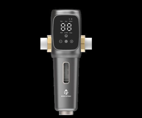 Automatic Spin Down Water Pre Filter with 6T/H High Flow Rate 360° Rotatable Connector and 40-300μm Filtration