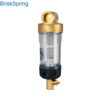 BPA Free Spin Down Water Filter with 1 Year Filter Life 4T Flow Rate and 0.15-1.5MPa Water Pressure