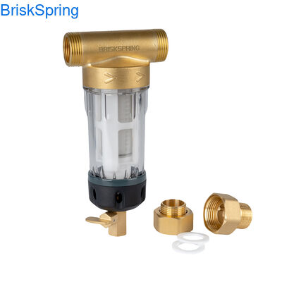 BPA Free Spin Down Water Filter with 1 Year Filter Life 4T Flow Rate and 0.15-1.5MPa Water Pressure
