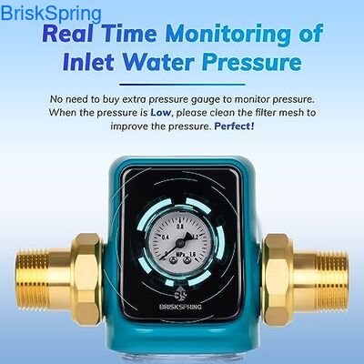 3/4 Inch Water Pre Filter with 5T/H Flow Rate and Self-Cleaning Design for Household Use