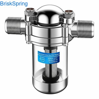 3/4 Inch Water Pre Filter with 5T/H Flow Rate and Self-Cleaning Design for Household Use