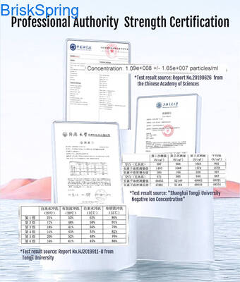 Forest Spa Experience Oxygen Ion Release Micro Nano Bubble Aerator for Shower 