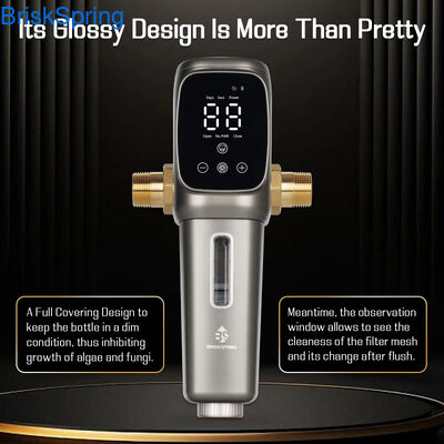 Automatic Backwash Pre Filter Intelligent Sediment Filter, High Flow Prefilter for Villa, Apartment & Household Water Entry