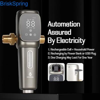 40 Micron Fully Automatic Reusable Spin Down Water Pre Filter for Sediment Removal