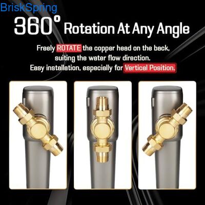 40 Micron Fully Automatic Reusable Spin Down Water Pre Filter for Whole House Sediment Removal