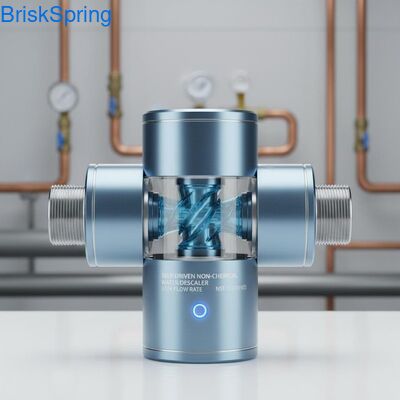 Self-Driven Non-Chemical Water Descaler with 5T/H Flow Rate and NSF Certification for Whole House Plumbing