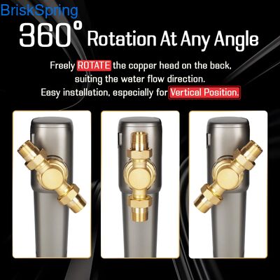 Whole House 316L Stainless Steel Mesh Pre Water Filter with Smart Touch Control 6T H Flow Rate