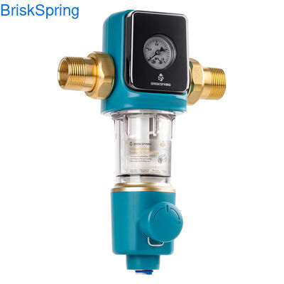 Lightweight Whole House Water Pre Filter with Food Grade Stainless Steel Anti-Block Structure and 22 GPM Flow Rate